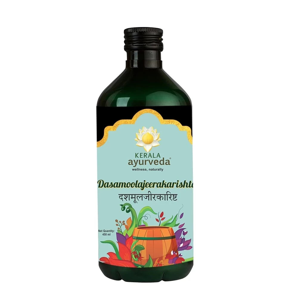 Kerala Ayurveda Dasamoola Jeerakarishtam, 450 ml-1.webp